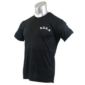 쿨론 ROKA 블랙 티셔츠
